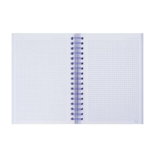 Cuaderno Argollado tapa dura Kiut mediano 175 Hojas 7M Cuadriculado Best Happen