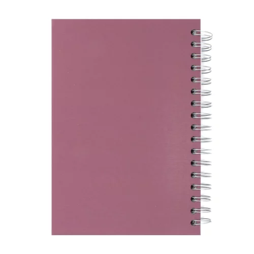Cuaderno Argollado Tapa Dura Mediano 7 Materias Linea Corriente Norma Cuero  Sideral Rosa Planetas