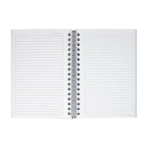 Cuaderno Argollado Tapa Dura Mediano 7 Materias Linea Corriente Norma Cuero -Vivella Morado Yourself