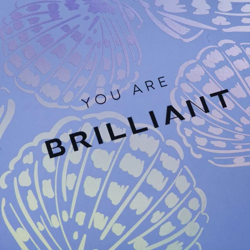 Cuaderno argollado tapa dura mediano 80 hojas línea corriente Kiut brilliant