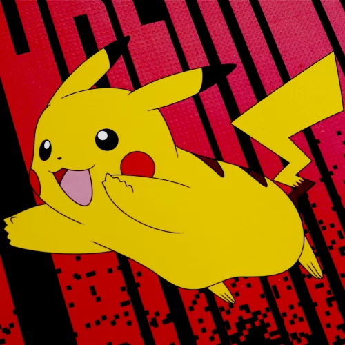 Cuaderno Argollado tapa dura Multimaterias 7M Mixto Pokemon - Franjas Rojas Verticales