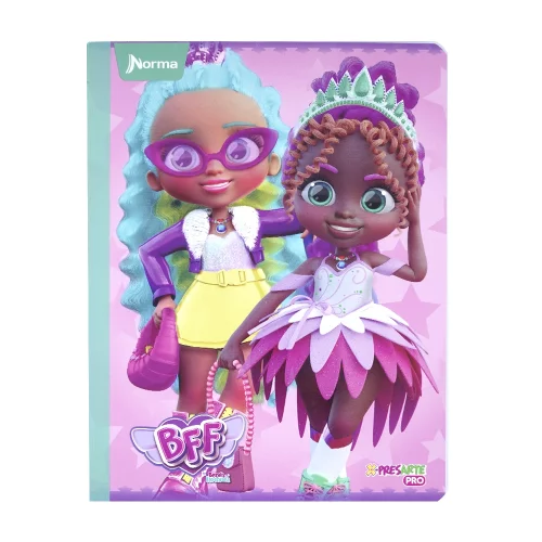 Cuaderno Cosido 100 Hojas Cuadriculado Cry Babies - Bff Crespos