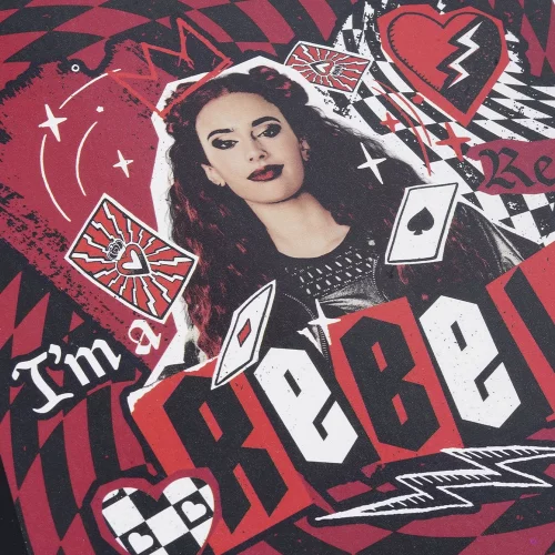 Cuaderno Cosido 100 Hojas Cuadriculado Descendientes - I'M A Rebel