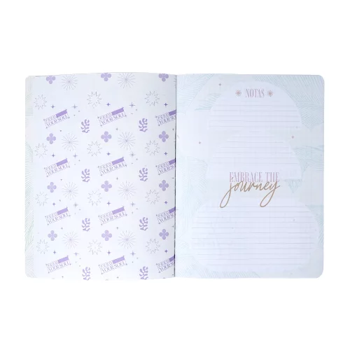 Cuaderno cosido 100 hojas cuadriculado Kiut aroma aloha