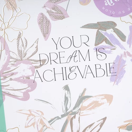 Cuaderno cosido 100 hojas cuadriculado Kiut aroma your dream is