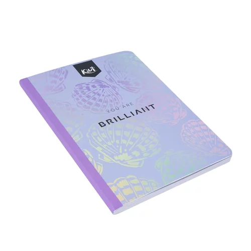 Cuaderno cosido 100 hojas cuadriculado Kiut brilliant