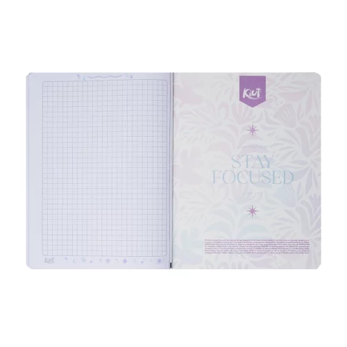 Cuaderno cosido 100 hojas cuadriculado Kiut my soul speaks