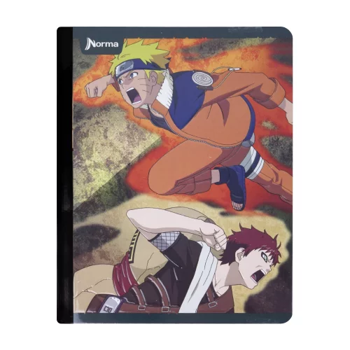 Cuaderno Cosido 100 Hojas Cuadriculado Naruto - Grito