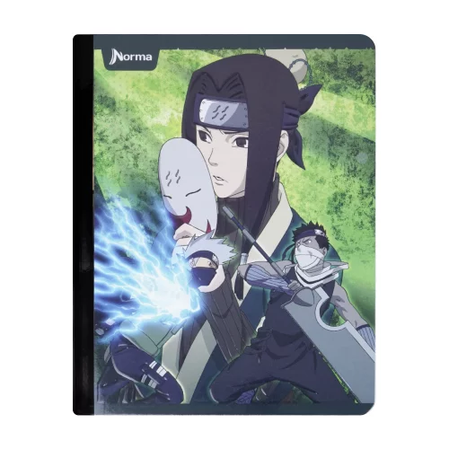 Cuaderno Cosido 100 Hojas Cuadriculado Naruto - Haku