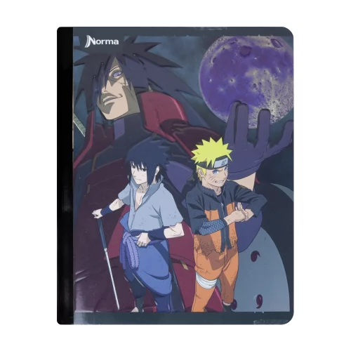 Cuaderno Cosido 100 Hojas Cuadriculado Naruto - Planeta