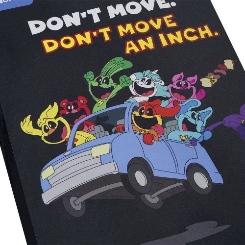 Cuaderno Cosido 100 Hojas Cuadriculado Poppy Playtime - Don'T Move