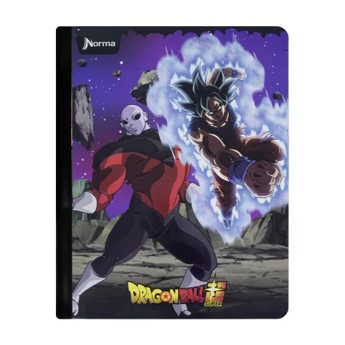 Cuaderno Cosido 100 Hojas línea corriente Dragon Ball - Goku Resplandor