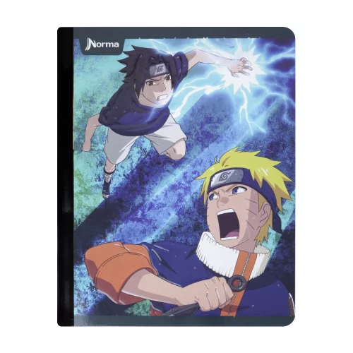 Cuaderno Cosido 100 Hojas línea corriente Naruto - Mano Rayo