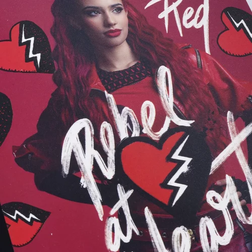 Cuaderno Cosido 50 Hojas Cuadriculado Descendientes - Rebel At Heart