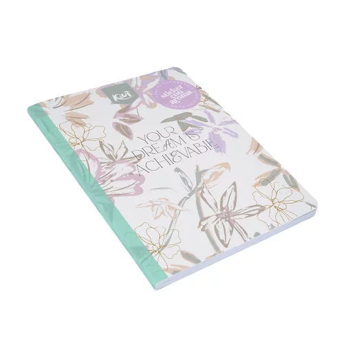 Cuaderno cosido 50 hojas cuadriculado Kiut aroma your dream is