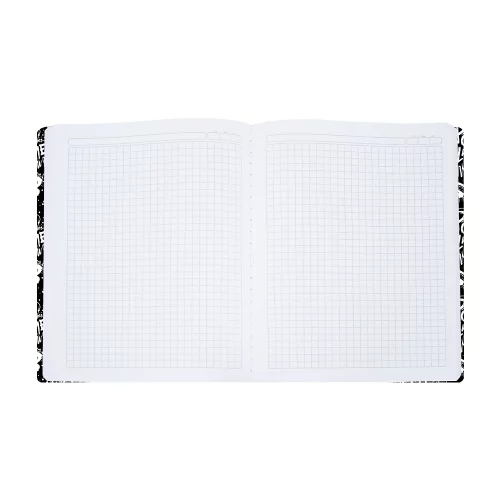 Cuaderno Cosido 50 Hojas Cuadriculado Poppy Playtime - Catnap Fondo Rojo