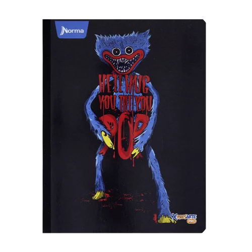Cuaderno Cosido 50 Hojas Cuadriculado Poppy Playtime - He'Ll Hug You