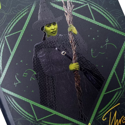 Cuaderno Cosido 50 Hojas Cuadriculado Wicked - Elphaba Thropp