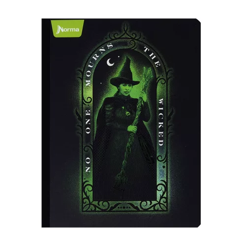 Cuaderno Cosido 50 Hojas Cuadriculado Wicked - No One Mourns