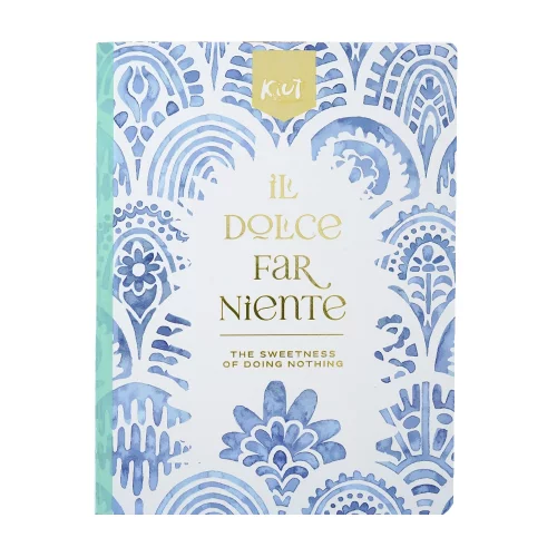 Cuaderno cosido 50 hojas doble línea Kiut il dolce