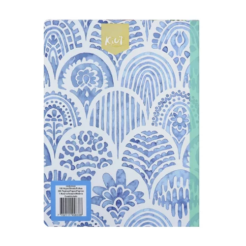 Cuaderno cosido 50 hojas doble línea Kiut il dolce
