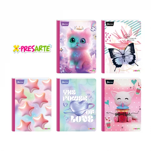 Cuaderno Cosido 50 Hojas Doble Linea X-Presarte