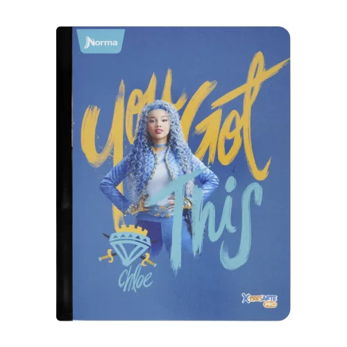 Cuaderno Cosido 50 Hojas Linea Corriente Descendientes - You Got This