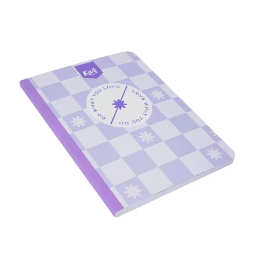 Cuaderno cosido 50 hojas línea corriente Kiut do what you love
