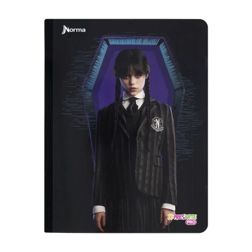 Cuaderno Cosido 50 Hojas línea corriente Merlina - Ataud