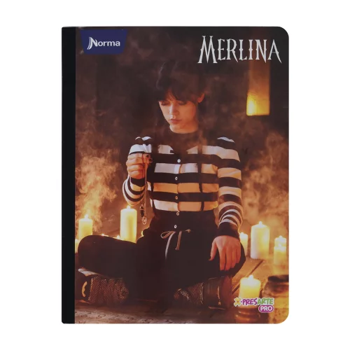 Cuaderno Cosido 50 Hojas línea corriente Merlina - Velas