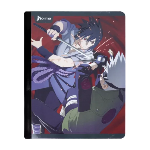 Cuaderno Cosido 50 Hojas línea corriente Naruto - Espada