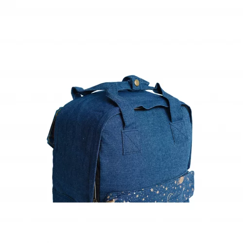 MOCHILA GRANDE JEAN BOOK BLACK
