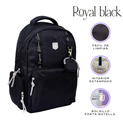 Morral Kiut Confort Royal Black