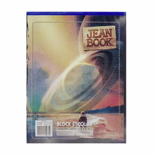 Block Carta Sin Rayas Jean Book - Planetas
