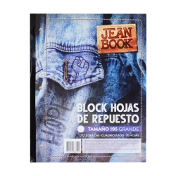 Block de repuesto Jean Book carta Cuadriculado