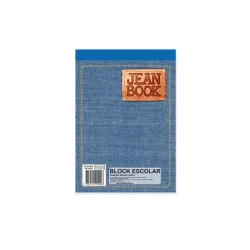 Block Jean Book Línea Corriente Carta