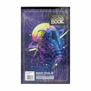 Block Oficio Sin Rayas Jean Book - Astronauta