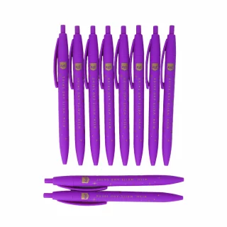 Boligrafos Kiut Morados X10 Und