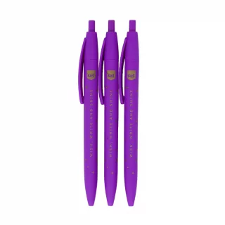 Boligrafos Kiut Morados X10 Und