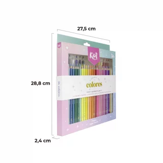 Caja De Colores Kiut X 36 und