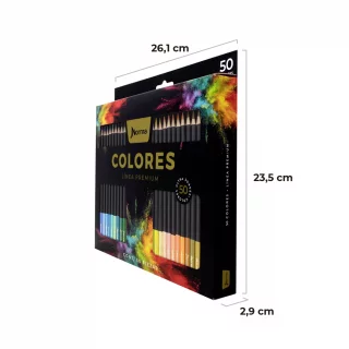 Caja de Colores Norma Premium X50