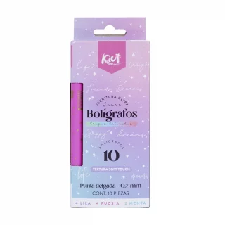 Caja Lapiceros Surtidos Kiut X 10 Und