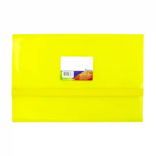 Carpeta de Seguridad Plástica Amarilla - Oficio