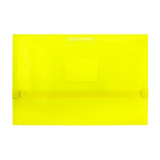 Carpeta de Seguridad Plástica Amarilla - Oficio