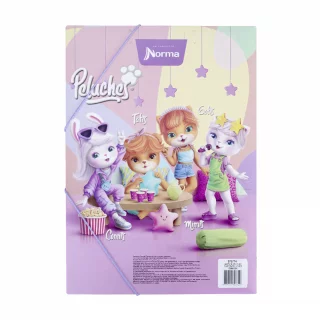 Carpeta escolar cartón Peluches - delfin