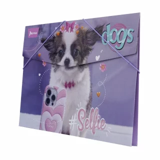 Carpeta Fuelle Carton Dogs - #Selfie