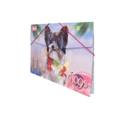 Carpeta Fuelle Carton Dogs Yorkie