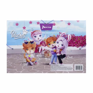 Carpeta Fuelle Carton Peluches - Clase De Baile