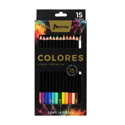 Colores Norma Premium x 15