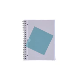Cuaderno Argollado Durabook 105 Academico 175 Hojas 7 Materias Cuadriculado   3 Verde Menta